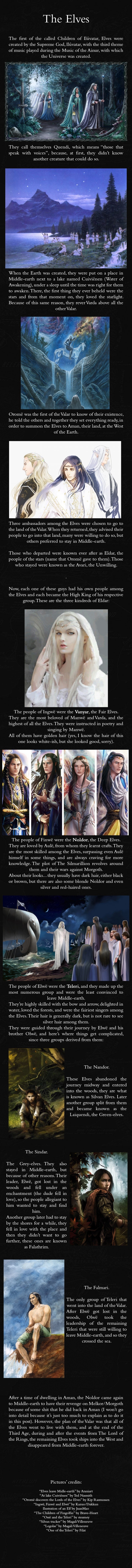 The Elves - J.R.R. Mythology