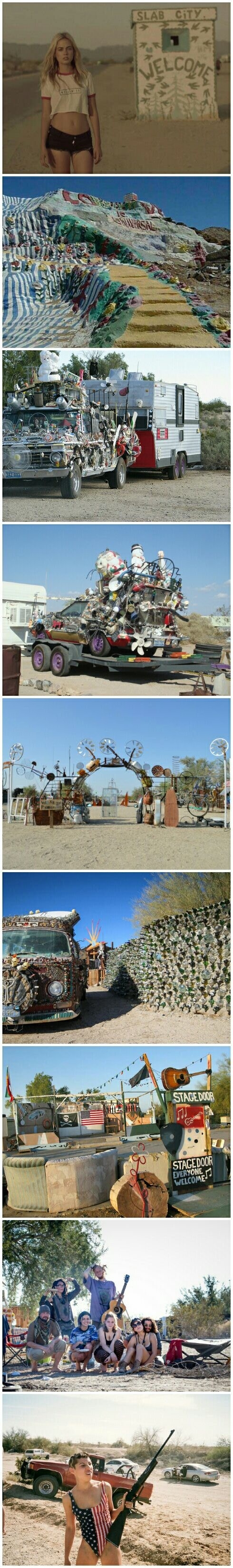 Slab City, US, a place with absolutely no laws