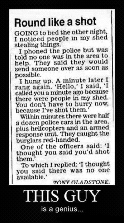 Calling The Cops