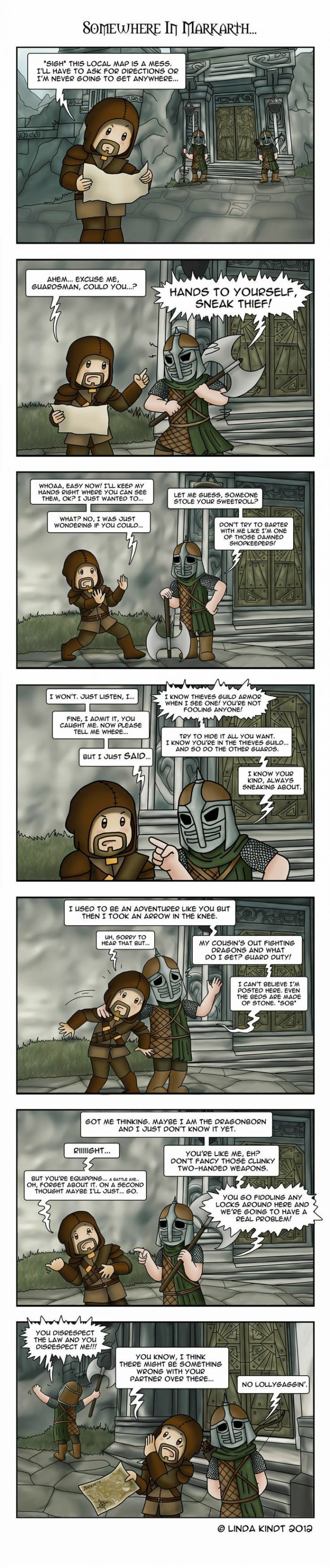 Skyrim guards