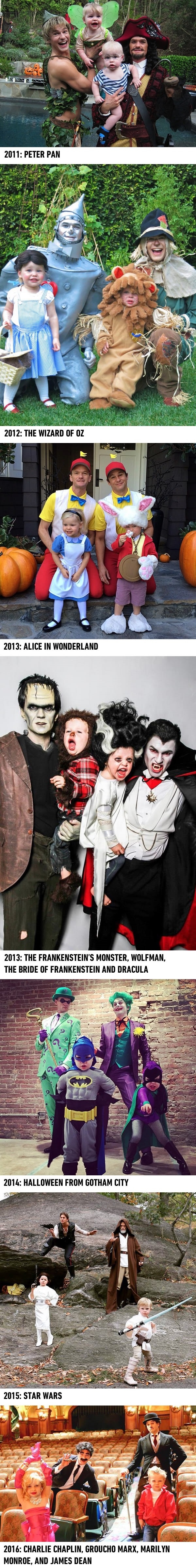Neil Patrick Harris and family give us serious costume goals