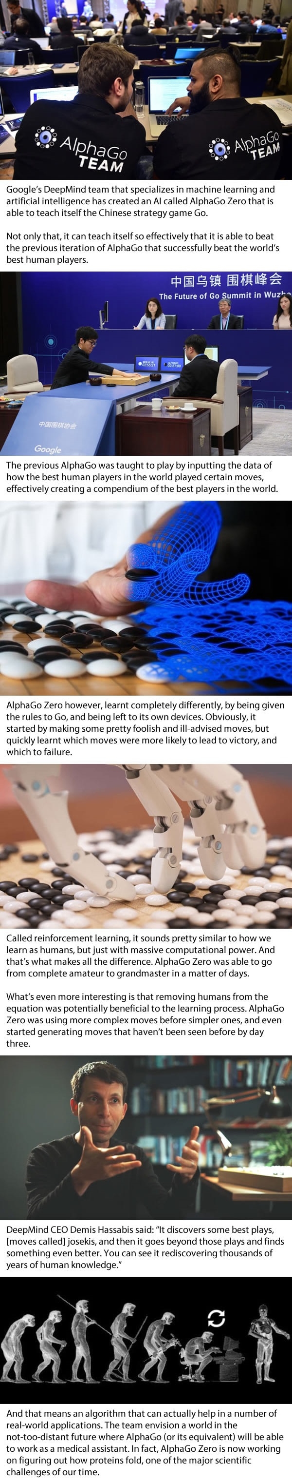 AlphaGo Zero AI teaches itself to play Go better than any human, or other AI