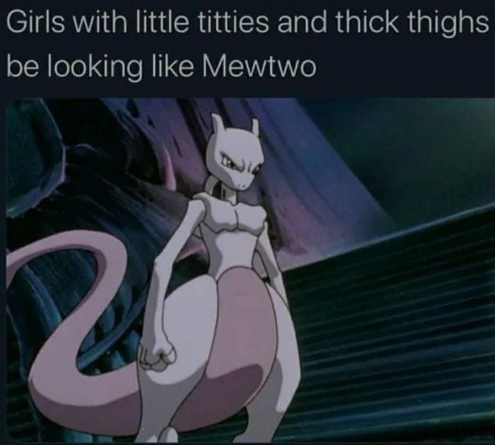 Girls looking like Mewtwo