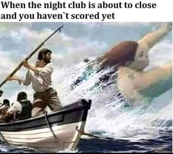 When the club is about to close