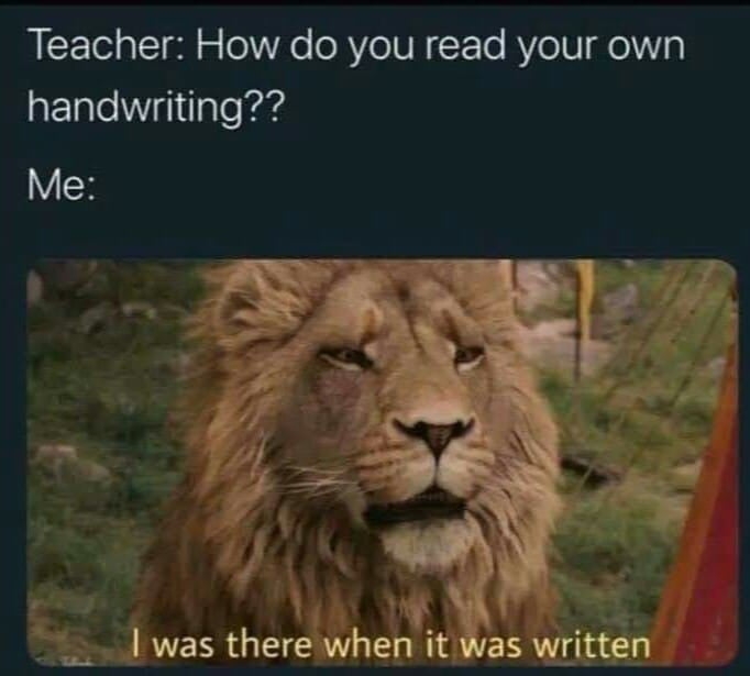 The scriptures never lie