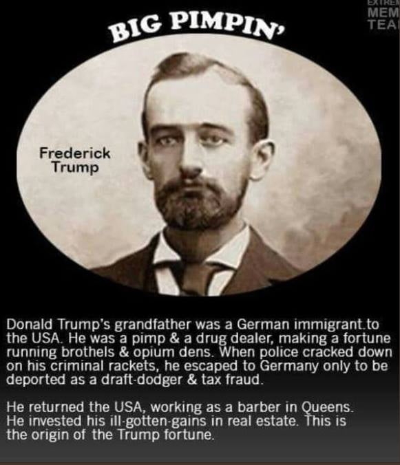 Donald Trump's grandfather