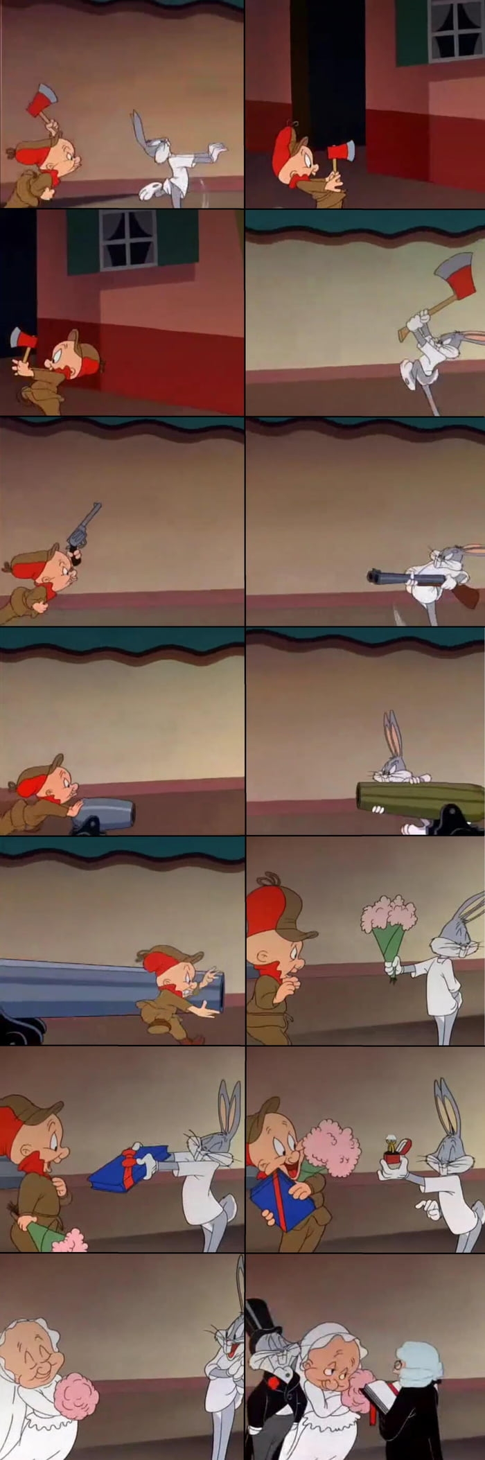 One of the best scenes in Bugs Bunny