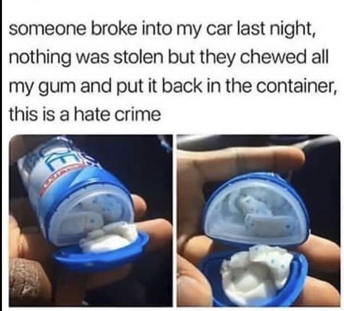 Someone broke into my car lastnight