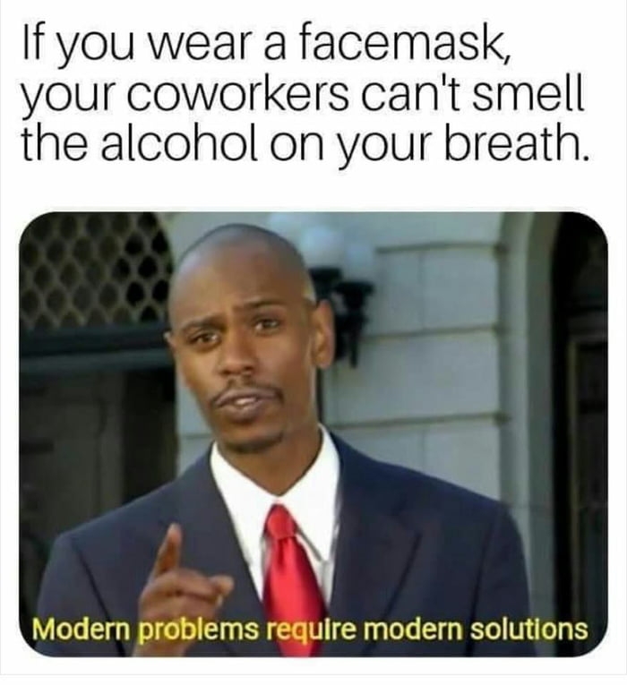 If you wear a face mask