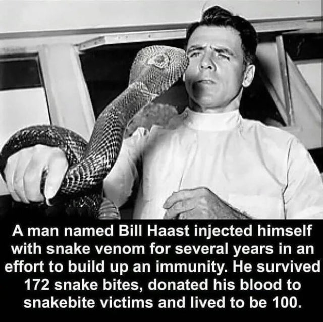 Snake immunity