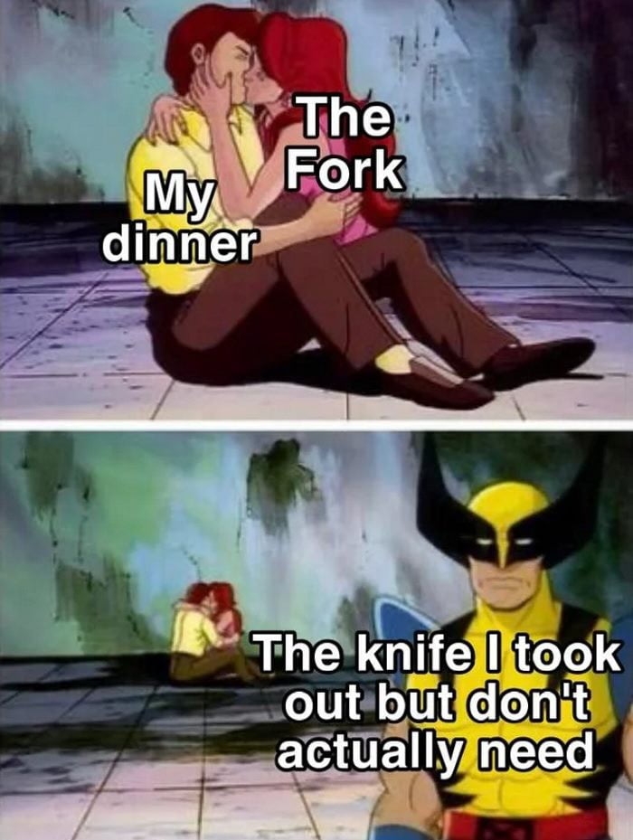 The third wheel of cutlery