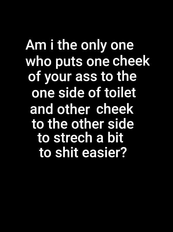 Am I the only one