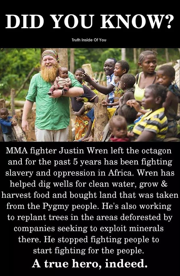 MMA fighter Justin Wren