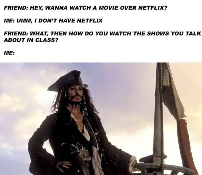 Feel like a pirate
