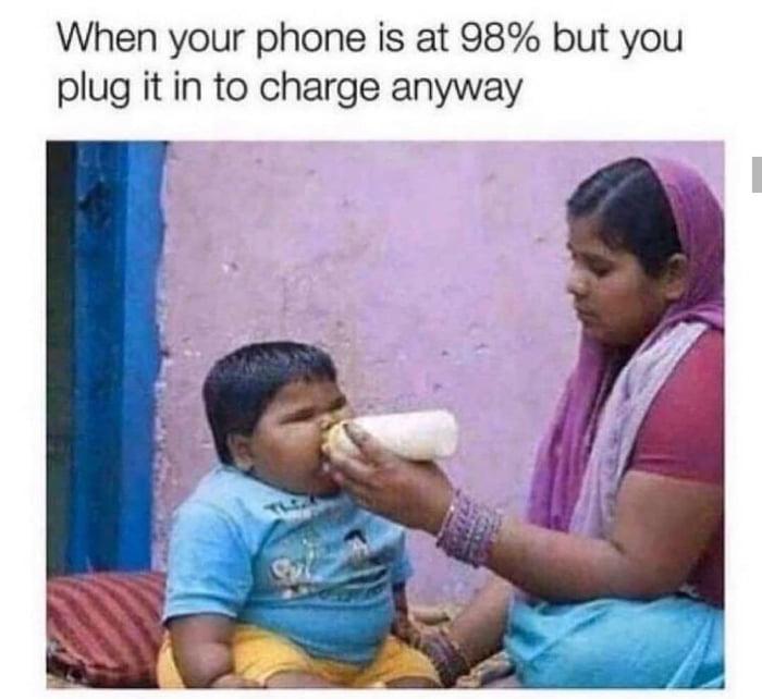 Gotta make sure it's full