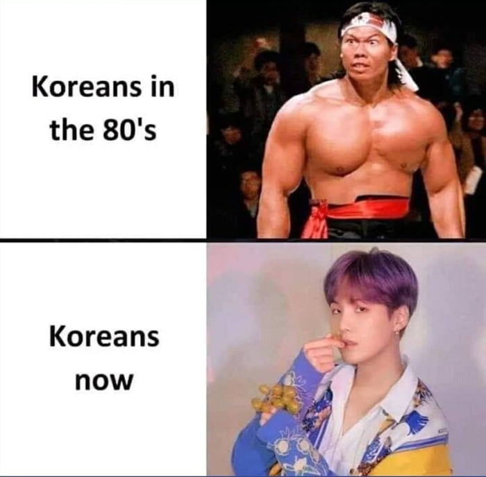 Koreans then and now
