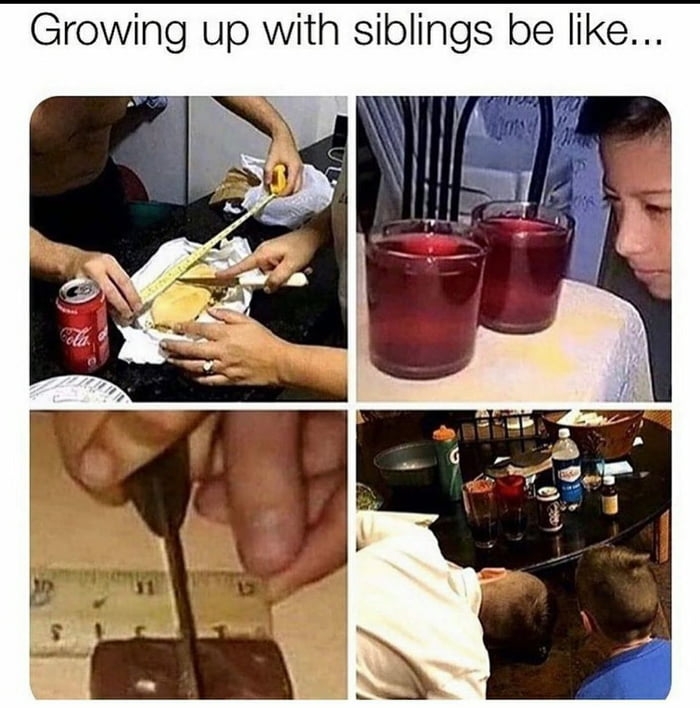 Growing up with siblings