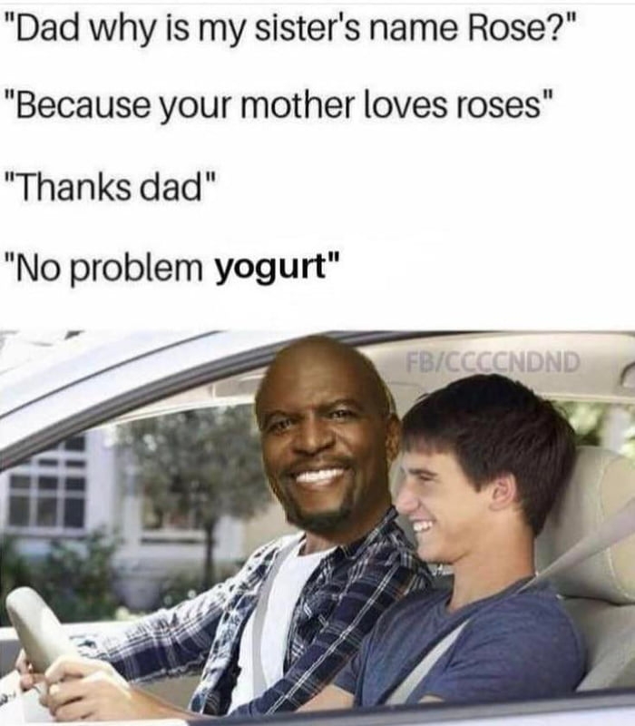 Thanks dad