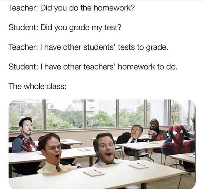 Did you do the homework?