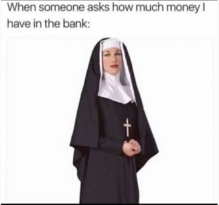 My bank balance