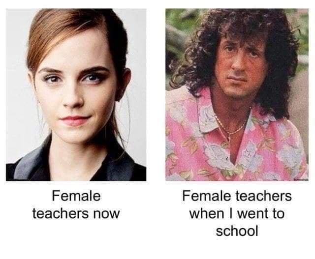 Teachers then and now