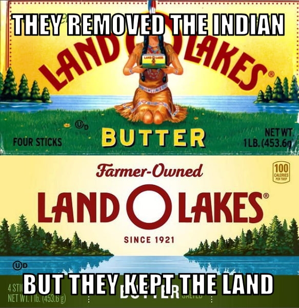 They removed the Indian in the logo