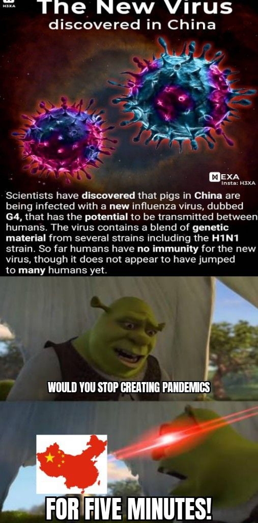 The new G4 virus discovered in China