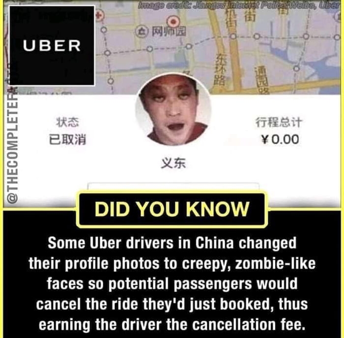 Uber drivers in China