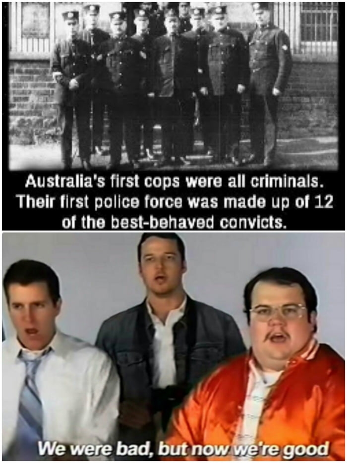 Australia's first cops