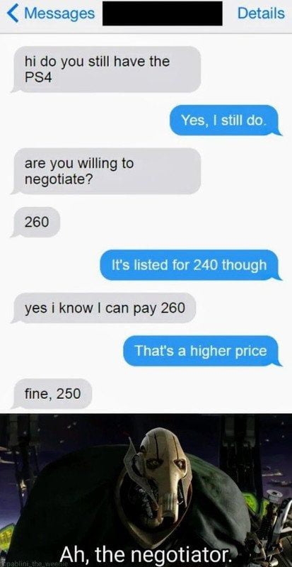 Expert negotiator