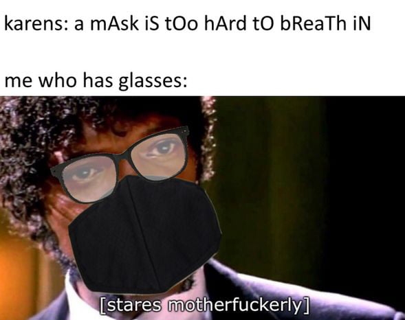 Masks are too hard to breathe in