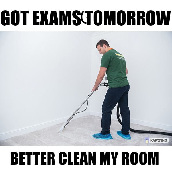 The whole house will be clean