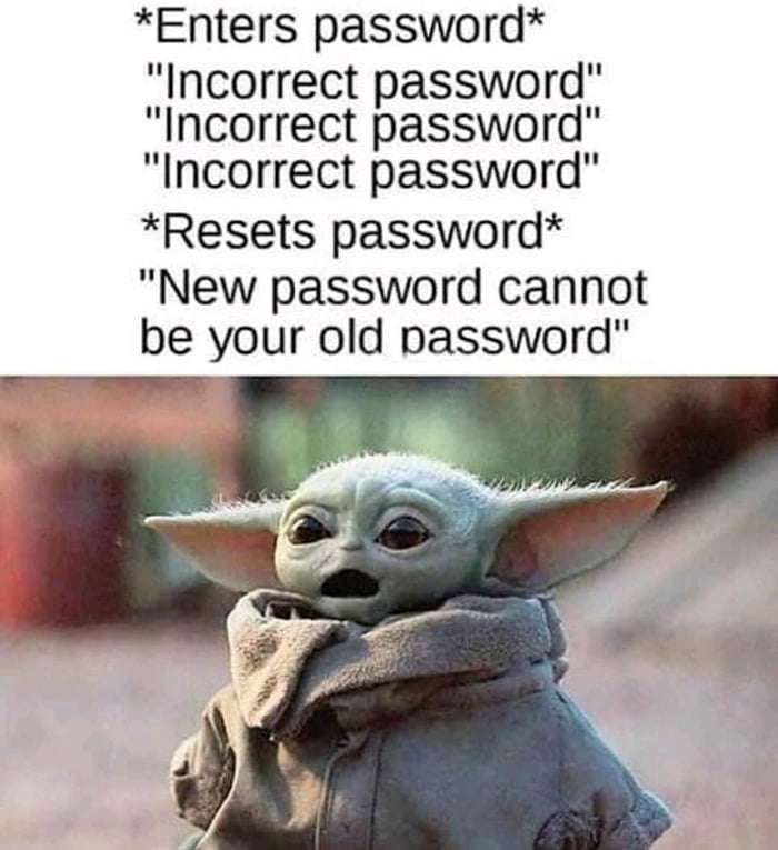 What's your password?