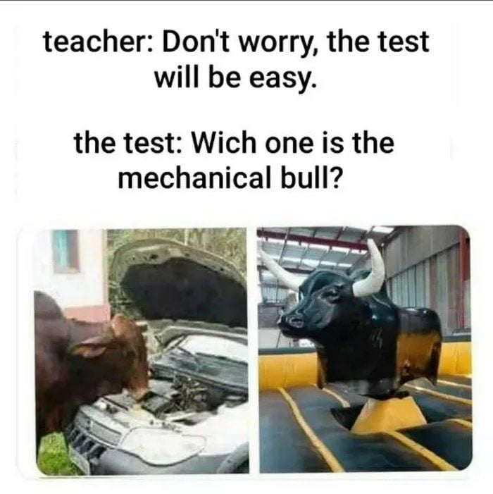 Test will be easy