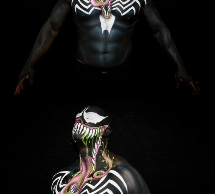 Venom Body Paint.