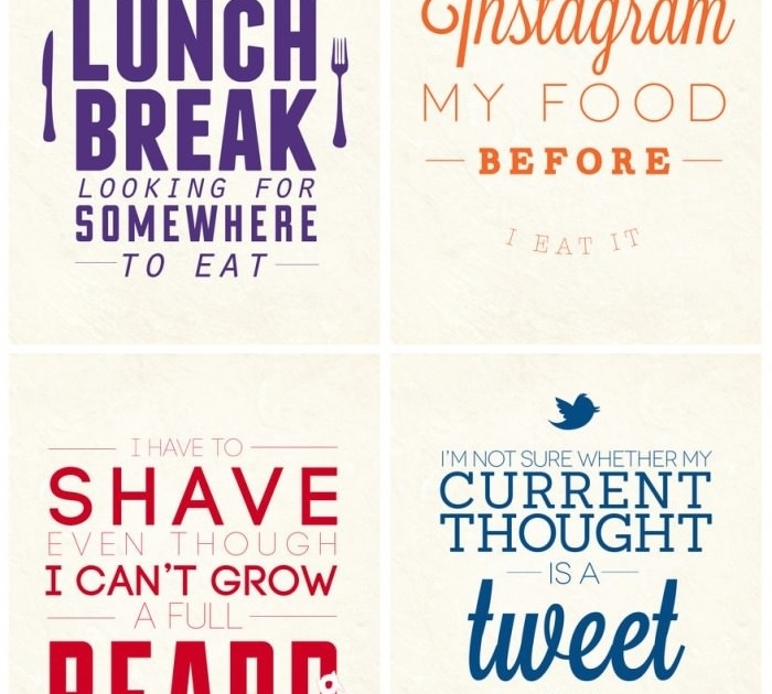 Some meaningful posters