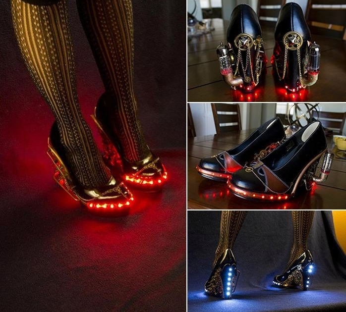 steampunk high heels
