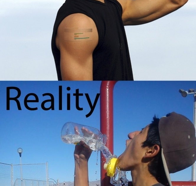 Drinking Gatorade Like A Man