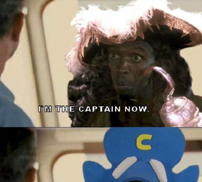 you the captain you the captain