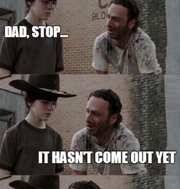 Rick Grimes Dad Jokes 