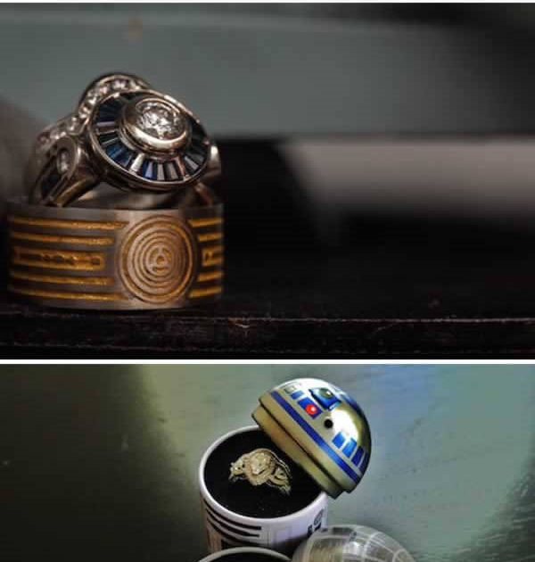 men star wars wedding rings