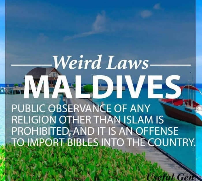 Weird Laws Around The World