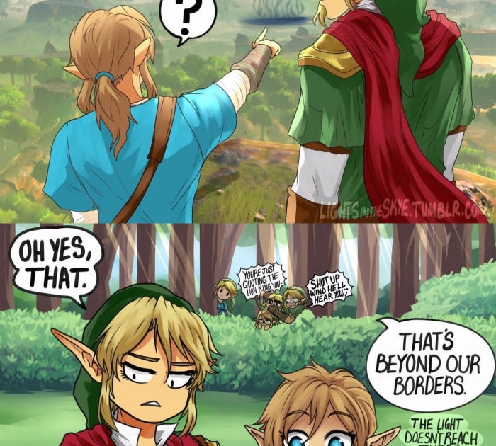 Legend of Zelda BoTW comic