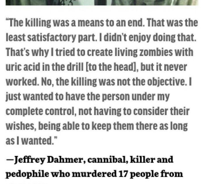 Creepy serial killer quotes