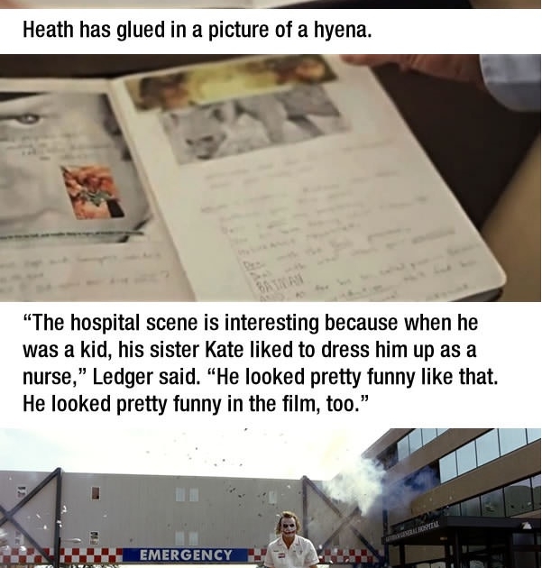 Heath Ledger's joker diary