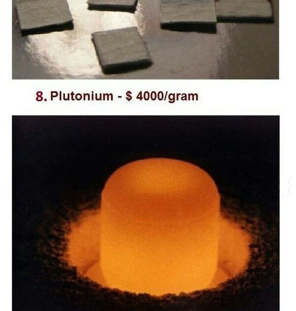 The most expensive (pure) materials on earth