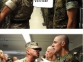 In the army now