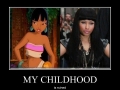 My childhood
