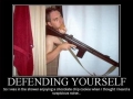 Defending yourself