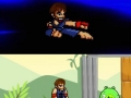 Chuck Norris vs Angry Birds
